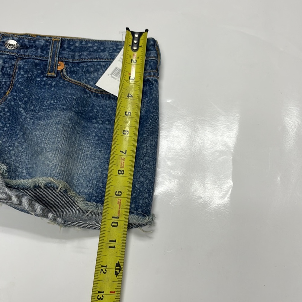NWT Big Star Short Jeans, Waist flat 14", Front rise 7", Back rise 13" - Picture 3 of 10
